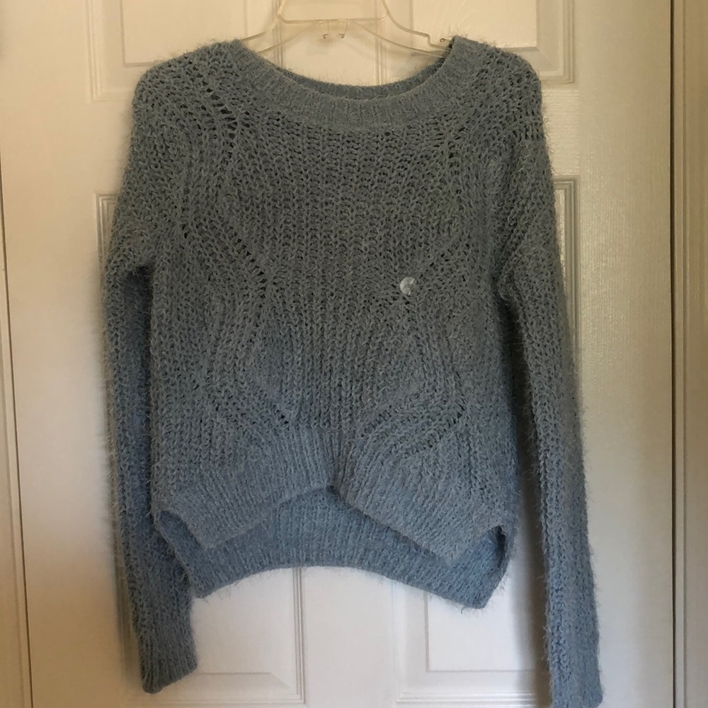 fluffy sweater
